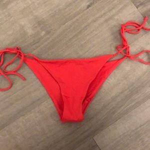 Tavik side tie hot pink bikini bottoms small